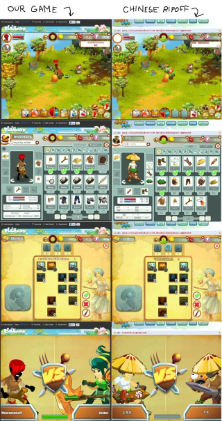 Illustration for article titled Developer: "Some Company in China Stole My Game"